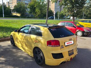 2008 Audi A3 II (8P) Рестайлинг 1, жёлтый, 1150000 рублей, вид 4