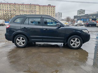 2008 Hyundai Santa Fe II, чёрный, 1100000 рублей, вид 4