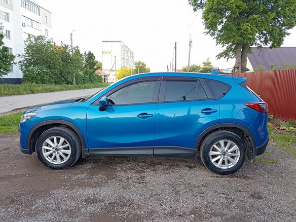 2013 Mazda CX-5 I, синий, 1550000 рублей - вид 1