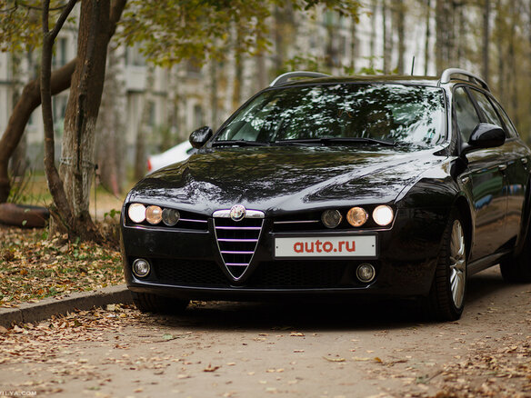 2009 Alfa Romeo 159, чёрный