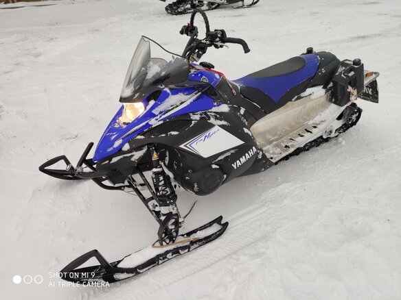 2012 Yamaha FXNytro, синий, 1250000 рублей - вид 5