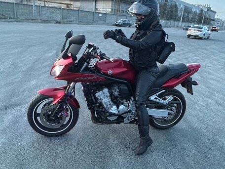 2001 Yamaha FZS1000 Fazer, красный, 300000 рублей, вид 1