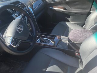 2016 Toyota Camry VII (XV50) Рестайлинг, белый, 2400000 рублей, вид 5