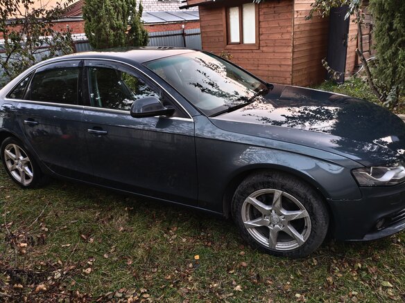 2008 Audi A4 IV (B8), серый - вид 2