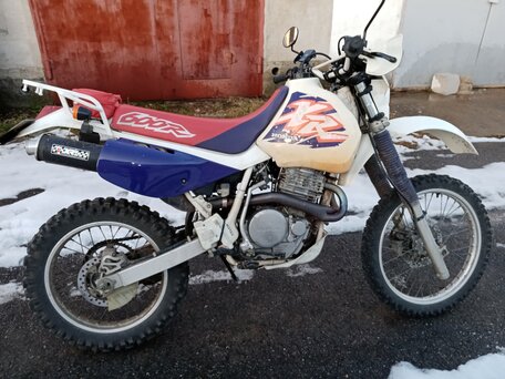 1996 Honda XR 600, белый, 400000 рублей, вид 2