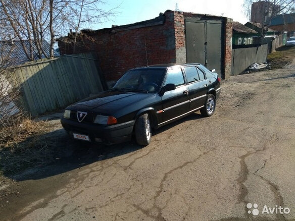 1991 Alfa Romeo 33 II, чёрный - вид 1