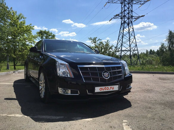 2011 Cadillac CTS II, чёрный - вид 3