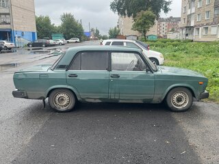 2004 Lada (ВАЗ) 2107, зелёный, 130000 рублей, вид 4
