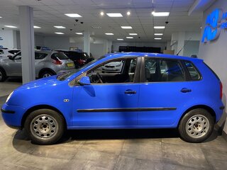 2003 Volkswagen Polo IV, синий, 455000 рублей, вид 5