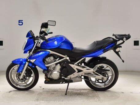 2006 Kawasaki ER-6N, синий, 410000 рублей, вид 1