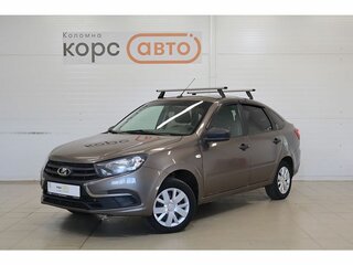 2018 Lada (ВАЗ) Granta I Рестайлинг, серый, 449000 рублей, вид 1