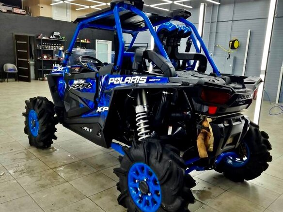 2017 Polaris RZR XP 1000, синий - вид 1