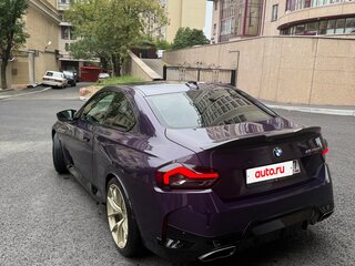 2021 BMW 2 серии M240i xDrive G42, фиолетовый, 6400000 рублей, вид 5