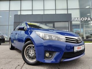 2013 Toyota Corolla XI (E160, E170, E180), синий, 1315000 рублей, вид 2
