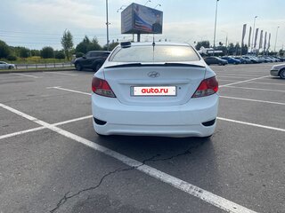 2014 Hyundai Solaris I, белый, 530000 рублей, вид 3