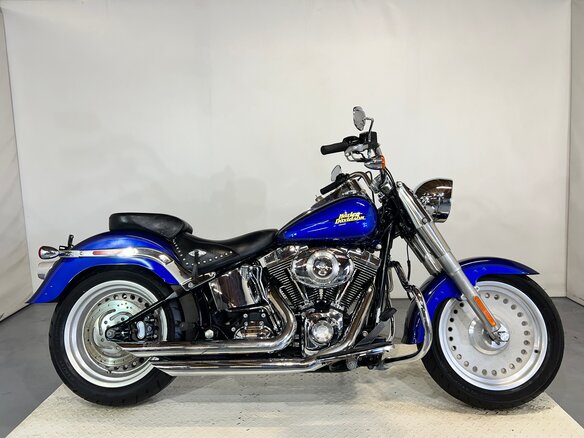 2007 Harley-Davidson Fat Boy, синий, 610000 рублей