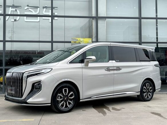 2023 Hongqi HQ9, серебристый