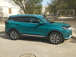 2021 Chery Tiggo 7 Pro I, зелёный, 2420000 рублей, вид 5
