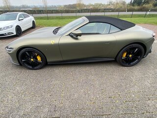 2026 Ferrari Roma Spider, зелёный, 41097000 рублей, вид 4