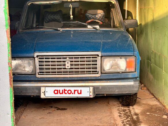 2002 Lada (ВАЗ) 2107, синий, 120000 рублей - вид 2