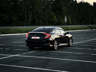 2019 Honda Civic X, чёрный, 1790000 рублей, вид 4