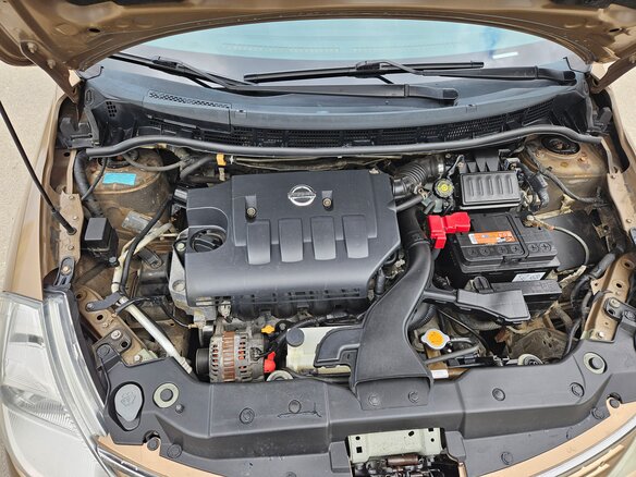 2008 Nissan Tiida I, бежевый, 869900 рублей - вид 15