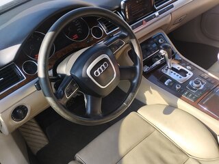 2009 Audi A8 II (D3) Рестайлинг 2, белый, 1100000 рублей, вид 5
