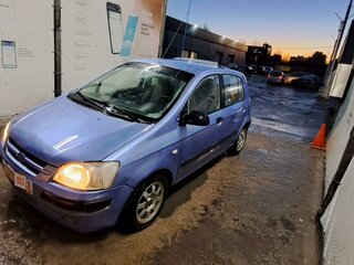 2003 Hyundai Getz I, фиолетовый, 220000 рублей, вид 3