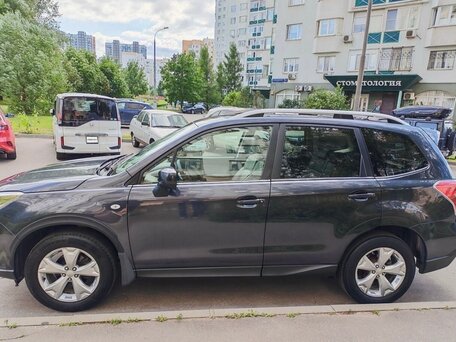 2014 Subaru Forester IV, серый, 1400000 рублей, вид 4