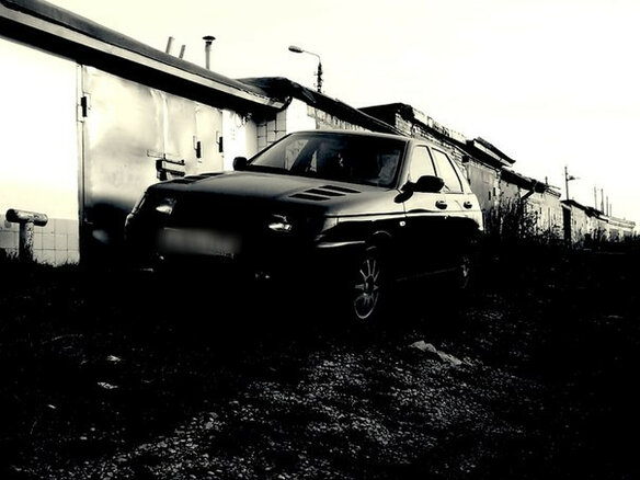 2003 Lada (ВАЗ) 2112, синий - вид 3