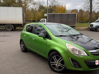2011 Opel Corsa D Рестайлинг II, зелёный, 400000 рублей, вид 1
