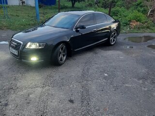2009 Audi A6 III (C6) Рестайлинг, чёрный, 1350000 рублей, вид 2