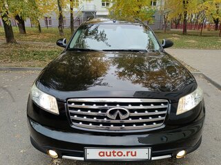 2006 Infiniti FX35 I (S50) Рестайлинг, чёрный, 802069 рублей, вид 1