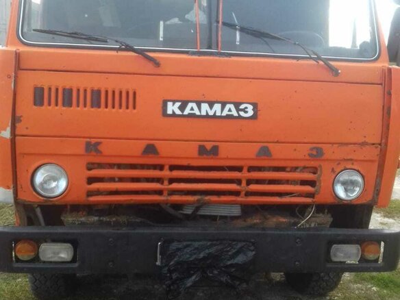 1990 КамАЗ 55102, оранжевый, 1250000 рублей - вид 1
