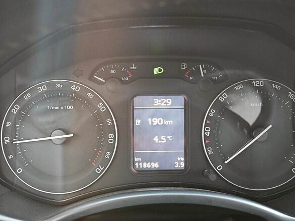 2008 Skoda Octavia II (A5), чёрный, 800000 рублей - вид 9
