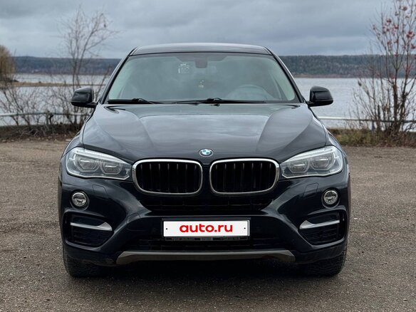 2016 BMW X6 30d II (F16), чёрный, 3300000 рублей - вид 1