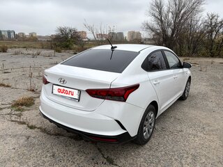 2021 Hyundai Solaris II Рестайлинг, белый, 1580000 рублей, вид 5
