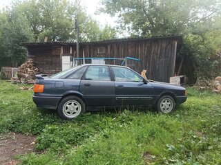 1989 Audi 80 IV (B3), синий, 350000 рублей, вид 2