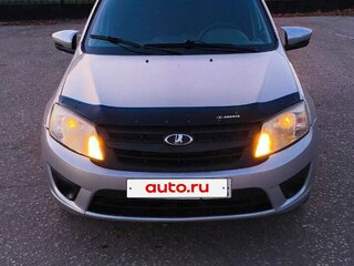 2015 Lada (ВАЗ) Granta I, серебристый, 418000 рублей, вид 1