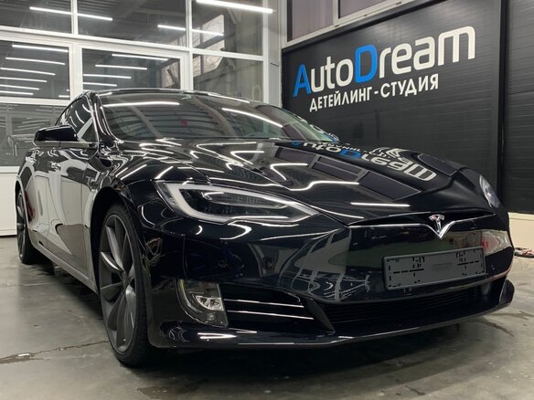 2017 Tesla Model S 90D I Рестайлинг, чёрный, 3950000 рублей - вид 8