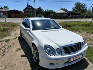 2002 Mercedes-Benz E-Класс 320 III (W211, S211), белый, 1495000 рублей, вид 1