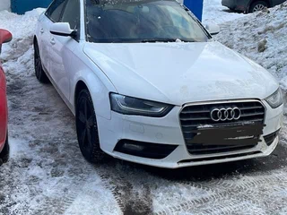 2012 Audi A4 IV (B8) Рестайлинг, белый, 950000 рублей, вид 2