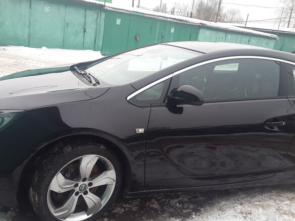 2012 Opel Astra OPC J, чёрный