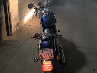 1995 Kawasaki VN1500 Vulcan, синий, 300000 рублей, вид 5