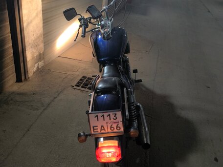 1995 Kawasaki VN1500 Vulcan, синий, 300000 рублей, вид 5