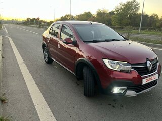 2019 Renault Logan Stepway II Рестайлинг, красный, 1040000 рублей, вид 3
