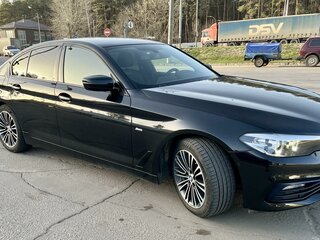 2017 BMW 5 серии 520d VII (G30/G31/G38), чёрный, 3220000 рублей, вид 4