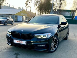2017 BMW 5 серии 520d VII (G30/G31/G38), чёрный, 3220000 рублей, вид 1