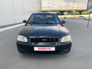 2000 Hyundai Accent II, чёрный, 270000 рублей, вид 2
