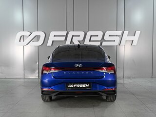 2021 Hyundai Elantra VII (CN7), синий, 2049000 рублей, вид 4